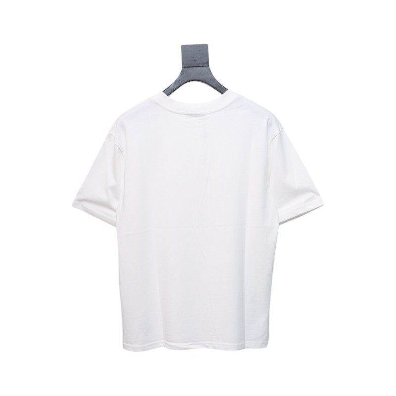 Moncler Enfant Logo Print Cotton T-shirt White