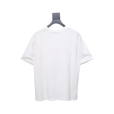 Moncler Enfant Logo Print Cotton T-shirt White 02