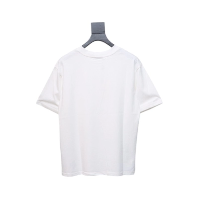 Moncler Enfant Logo Print Cotton T-shirt White 02