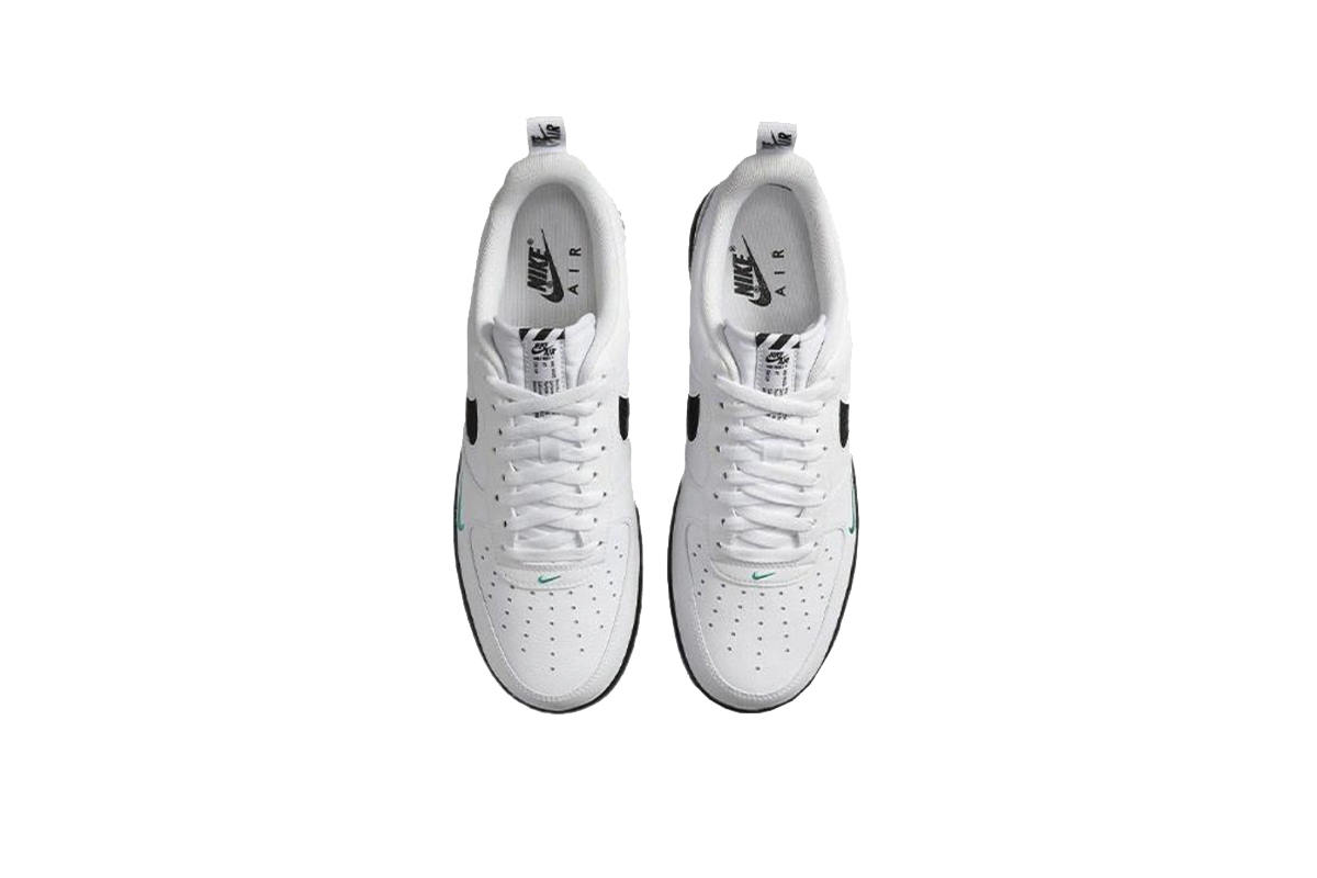 Coco Shoes Nike Air Force 1 07 White Black Teal DR0155-100