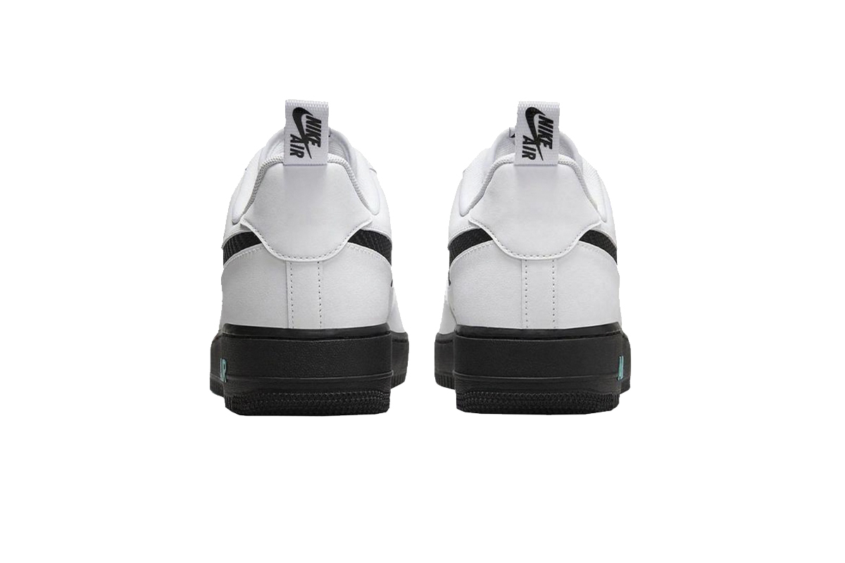 Coco Shoes Nike Air Force 1 07 White Black Teal DR0155-100