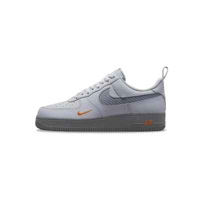 Coco Shoes Nike Air Force 1 Wolf Grey Kumquat DR0155-001 01