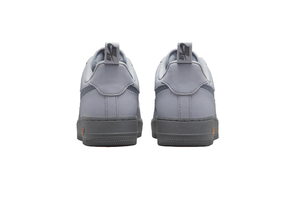 Coco Shoes Nike Air Force 1 Wolf Grey Kumquat DR0155-001