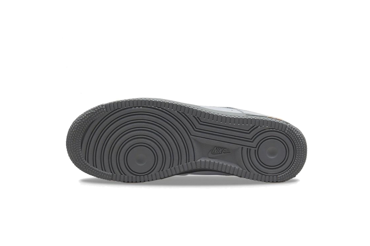 Coco Shoes Nike Air Force 1 Wolf Grey Kumquat DR0155-001