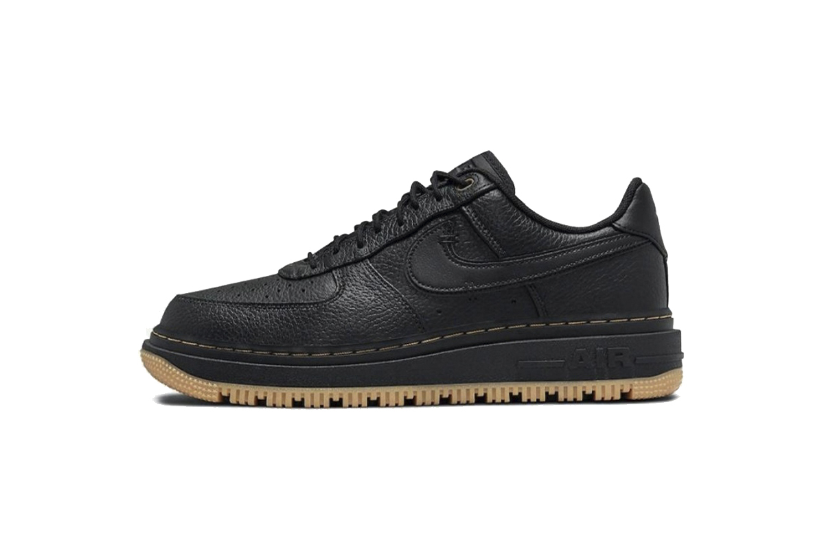 Coco Shoes Nike Air Force 1 Luxe Black Gum DB4109-001