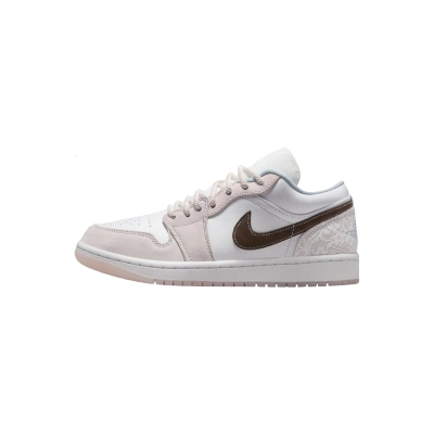 Air Jordan 1 Retro Low White Light Soft Pink IB8859-101 01