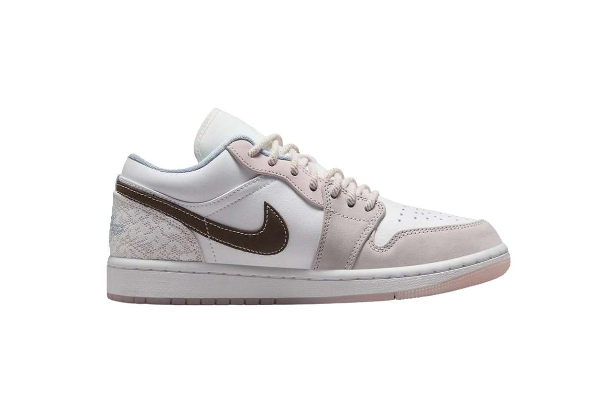 Air Jordan 1 Retro Low White Light Soft Pink IB8859-101