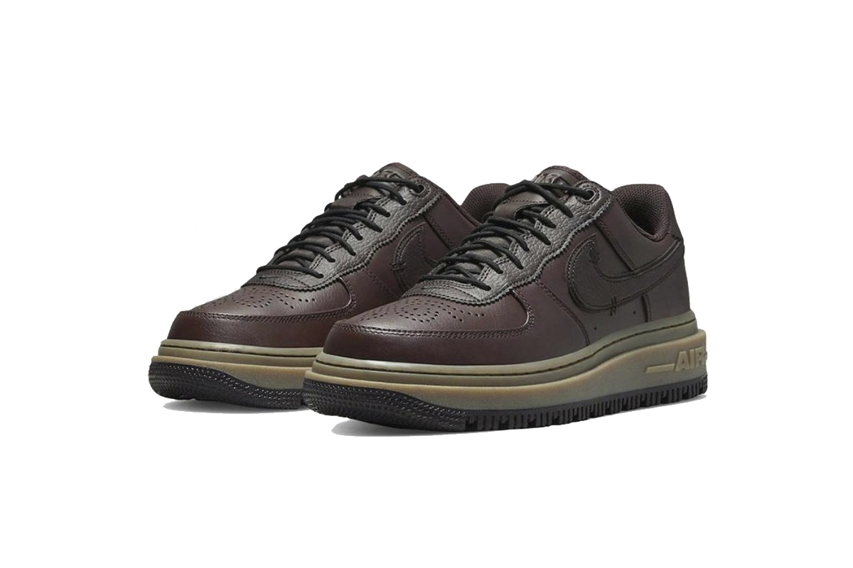 Coco Shoes Nike Air Force 1 Luxe Brown Basalt DM2451-200