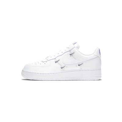 Coco Shoes Nike Air Force 1 07 LX Sisterhood - White Metallic Silver CT1990-100 01