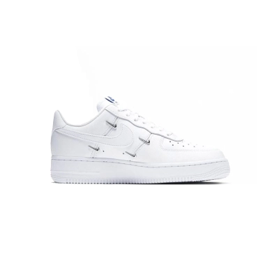 Coco Shoes Nike Air Force 1 07 LX Sisterhood - White Metallic Silver CT1990-100 02