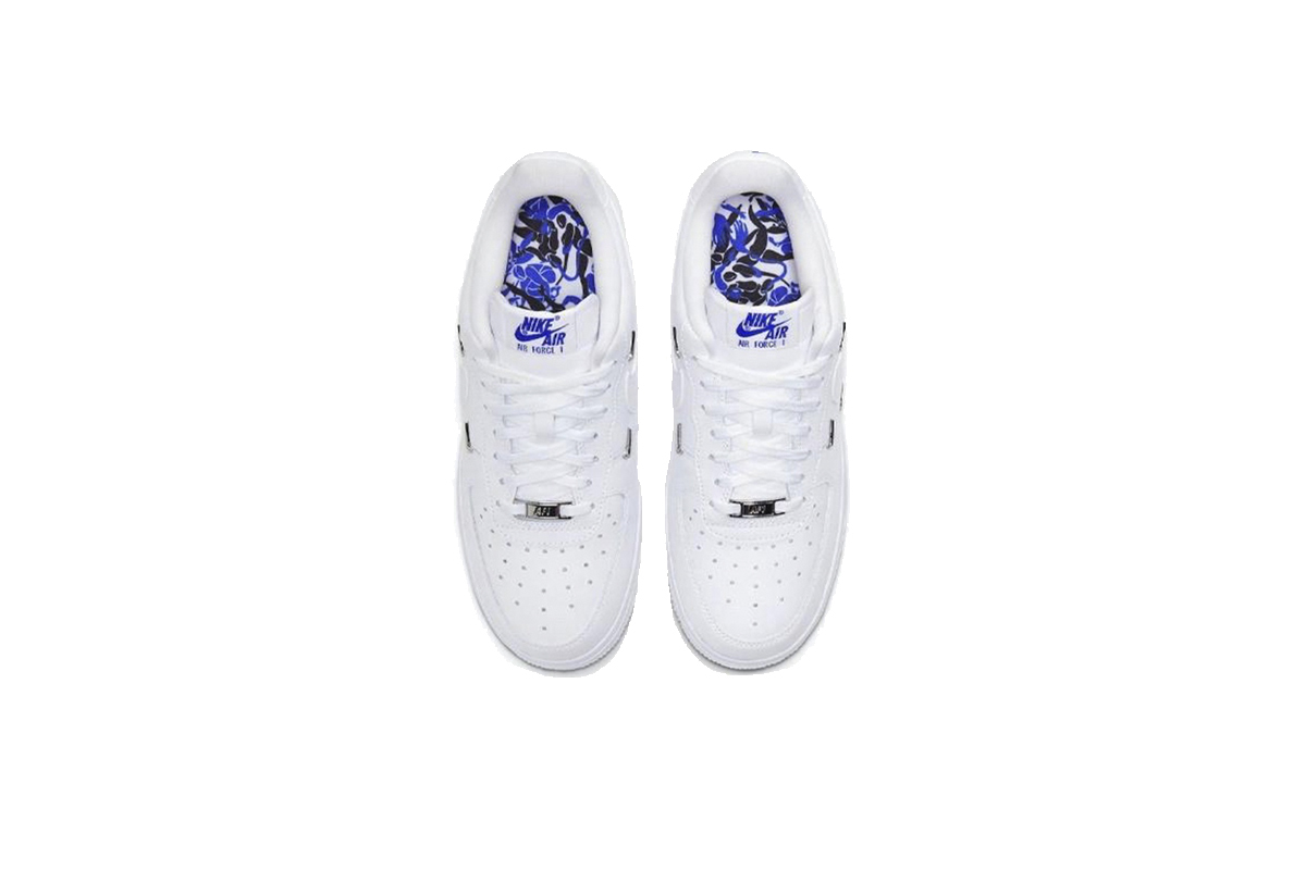 Coco Shoes Nike Air Force 1 07 LX Sisterhood - White Metallic Silver CT1990-100