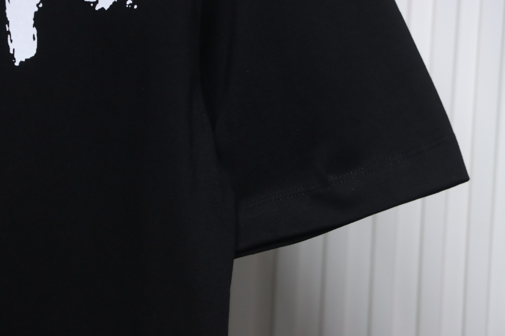 Coco Shoes Louis Vuitton Graffiti Lettering Embroidered Logo T-shirt Black