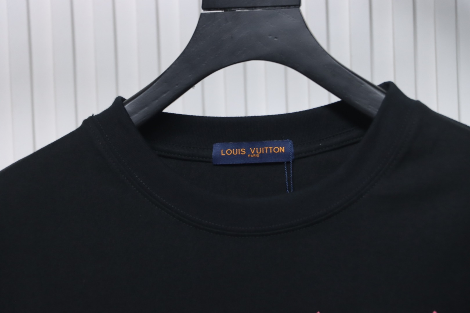 Louis Vuitton Flower Logo T-shirt Black