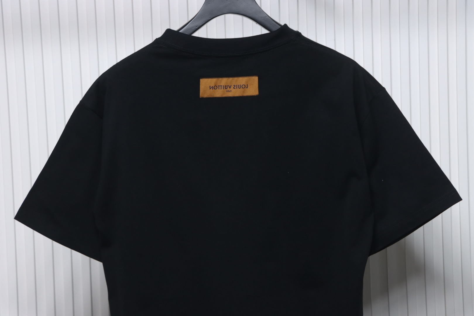 Louis Vuitton Flower Logo T-shirt Black