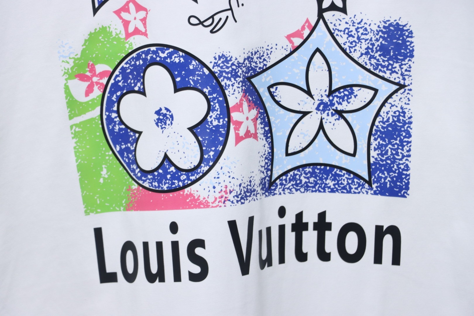 Louis Vuitton Flower Logo T-shirt White