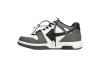 Off-White Out Of Office OOO Low Tops Dark Gray Black OMIA189C99LEA0130710