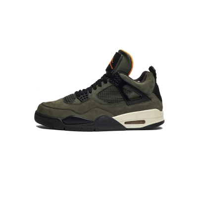 Air Jordan 4 Retro x Undefeated Olive Green IB1854-200 01