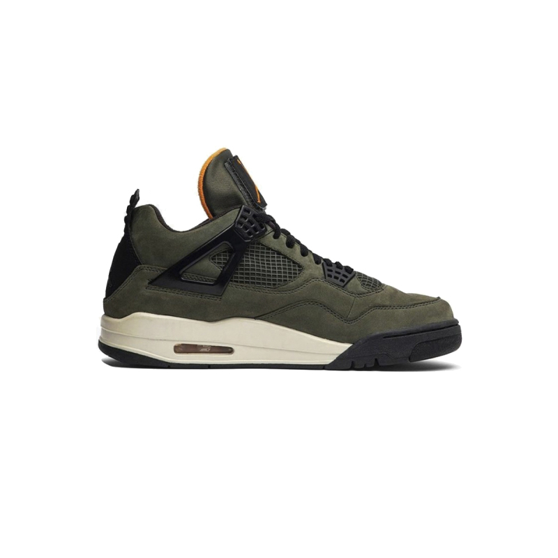 Air Jordan 4 Retro x Undefeated Olive Green IB1854-200
