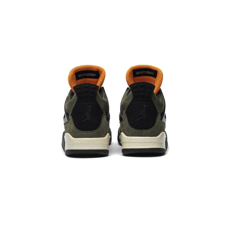 Air Jordan 4 Retro x Undefeated Olive Green IB1854-200
