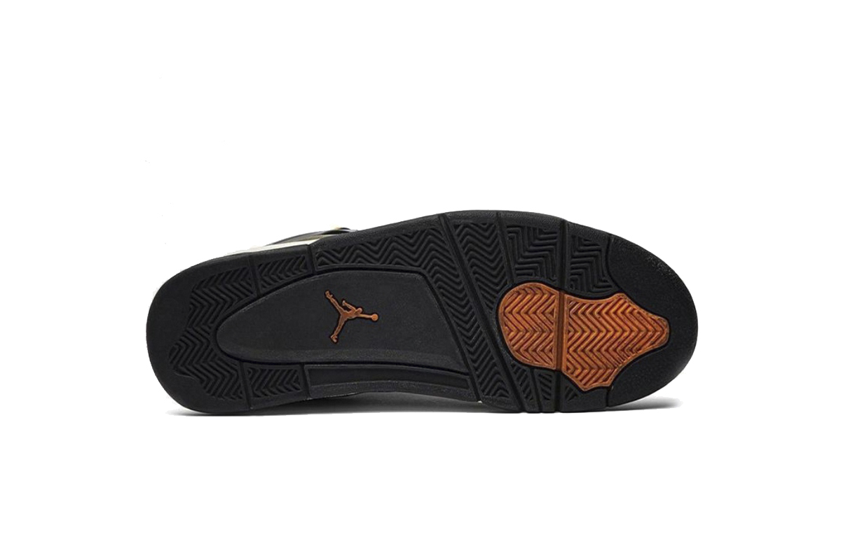 Coco Shoes Air Jordan 4 Retro x Undefeated Olive Green IB1854-200