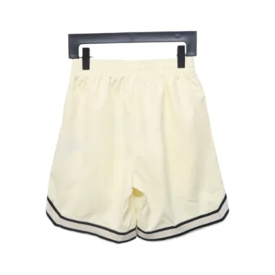 Chrome Hearts Sanskrit Embroidery Shorts Cream 02