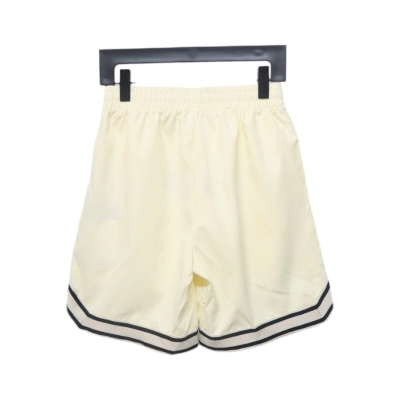 Chrome Hearts Sanskrit Embroidery Shorts Cream 02