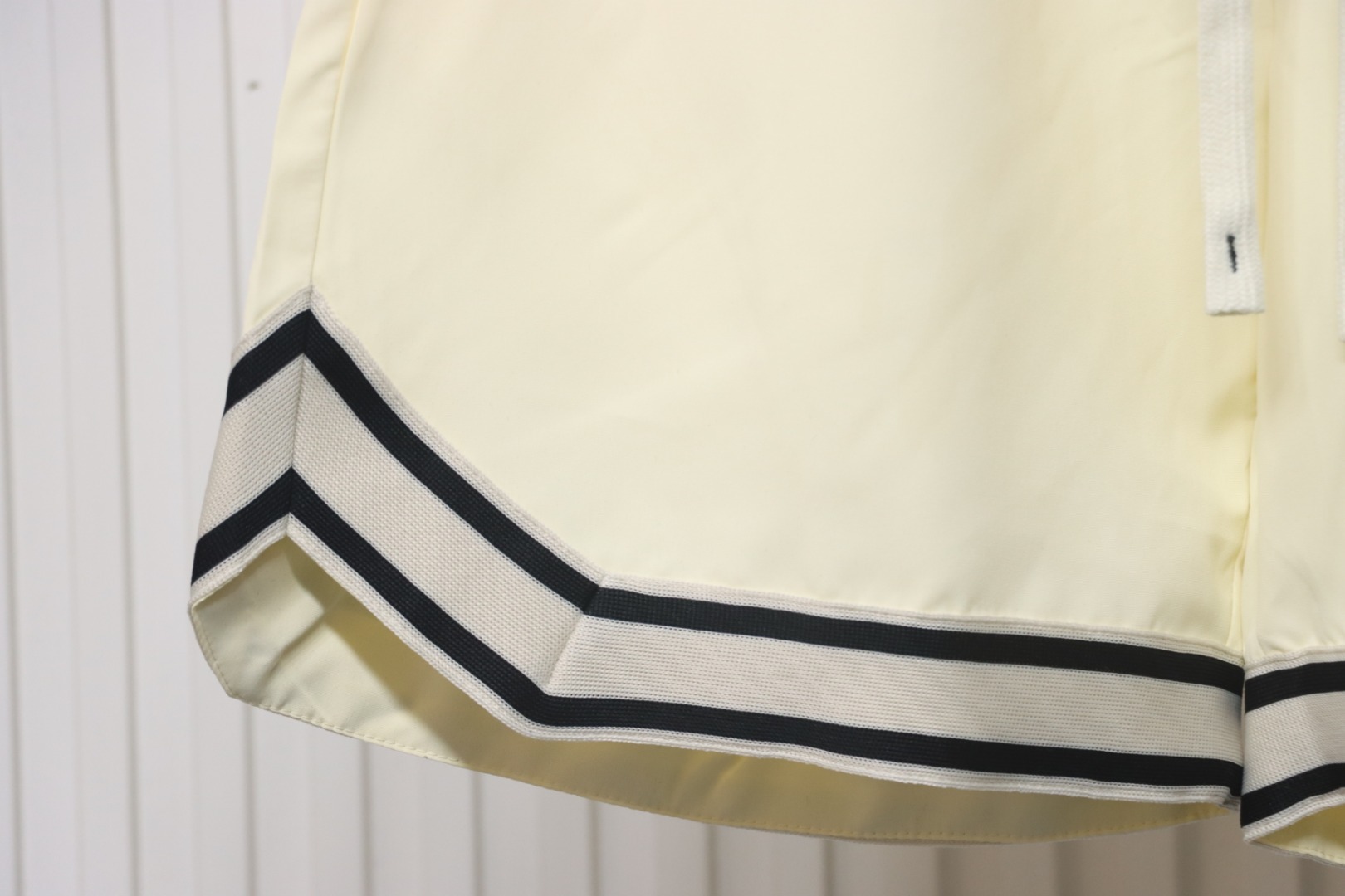 Chrome Hearts Sanskrit Embroidery Shorts Cream