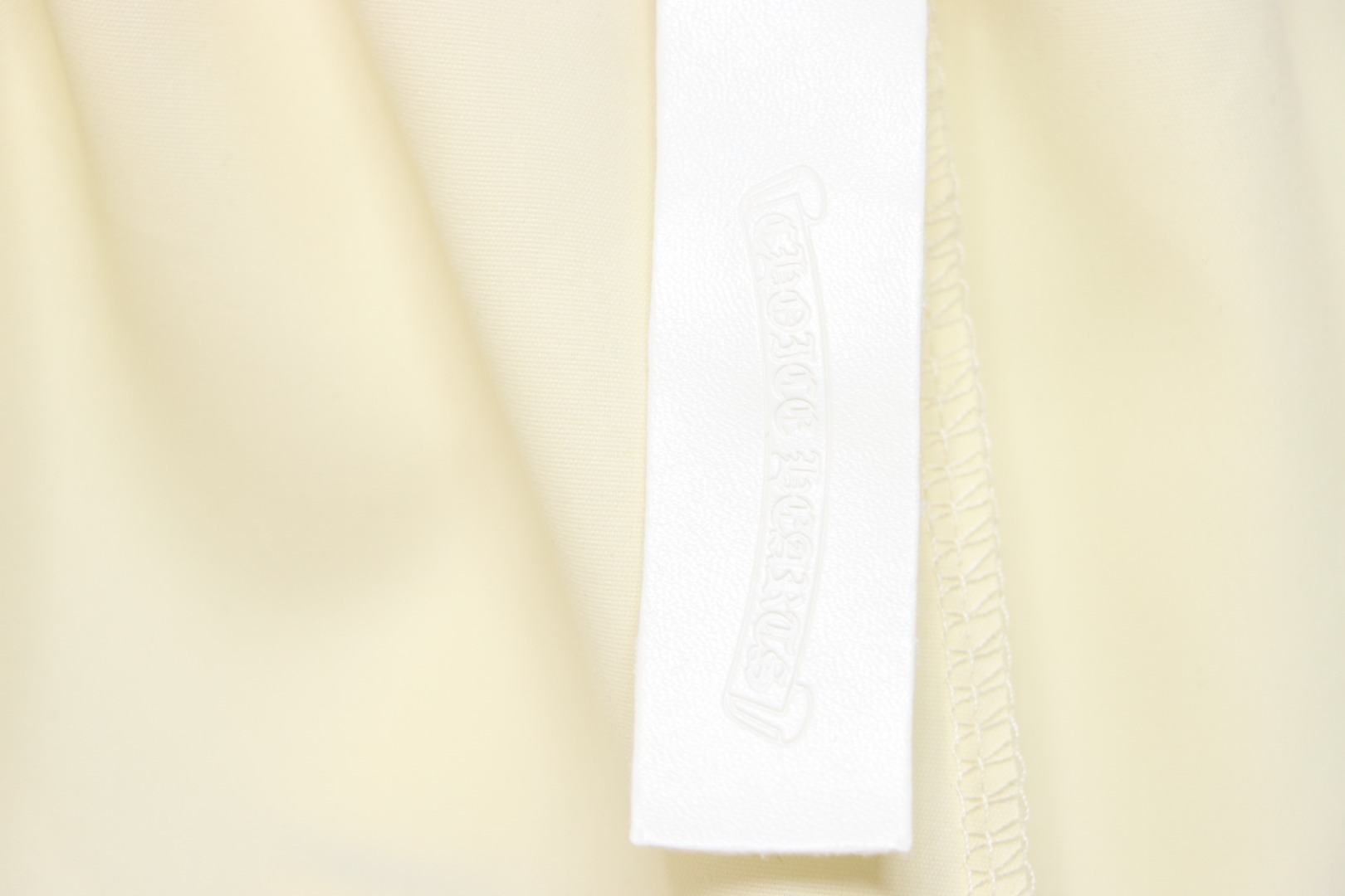 Chrome Hearts Sanskrit Embroidery Shorts Cream