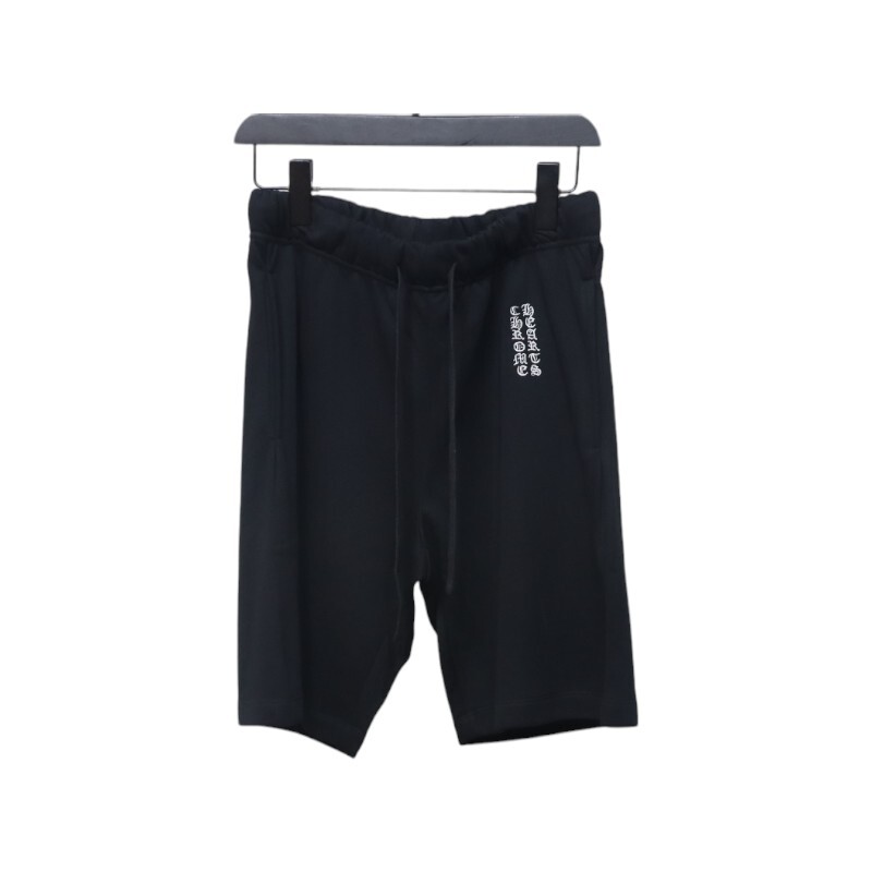 Chrome Hearts Embroidery Shorts All Black