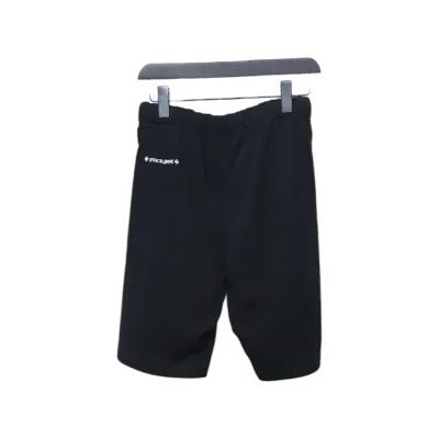 Chrome Hearts Embroidery Shorts All Black 02