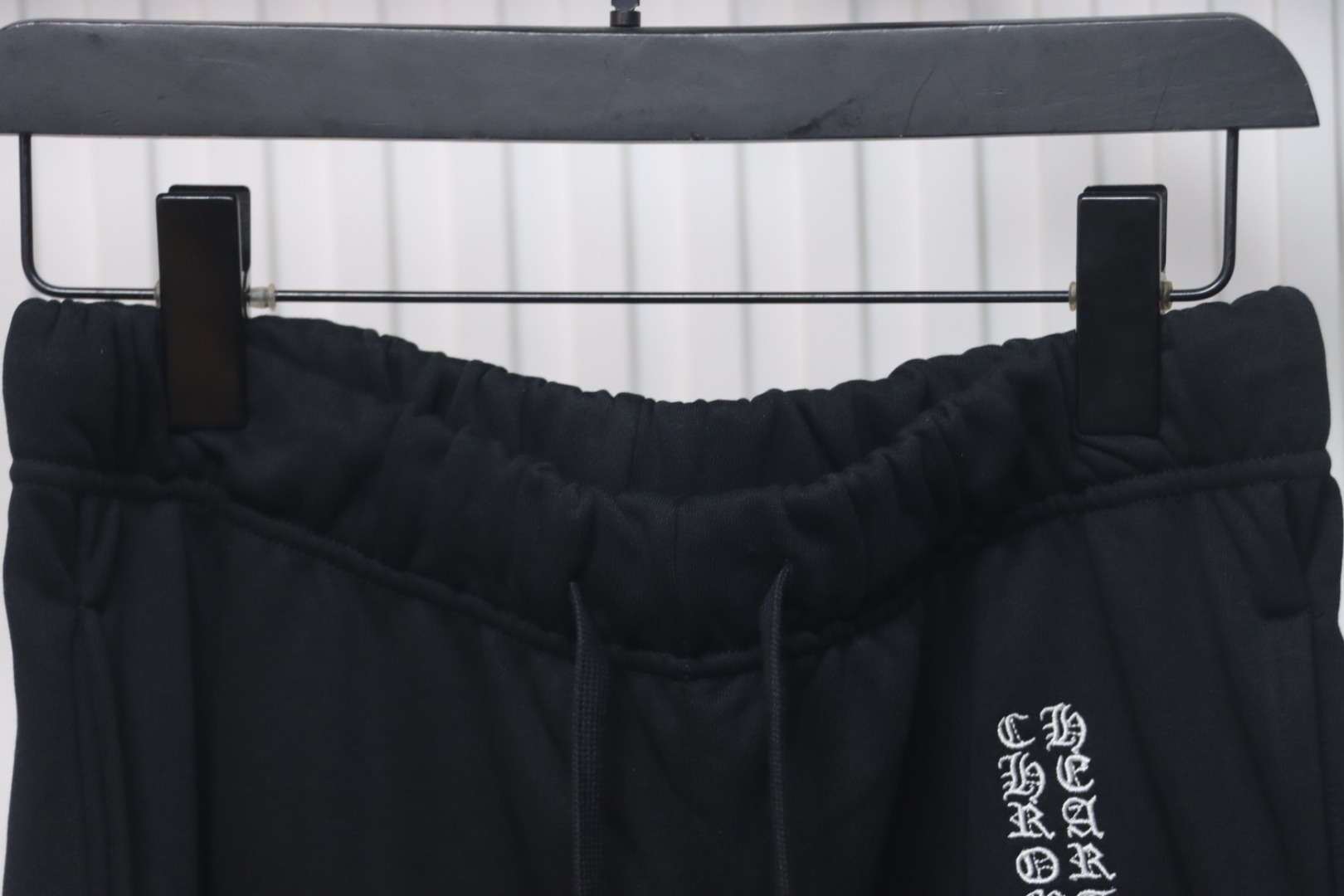 Chrome Hearts Embroidery Shorts All Black