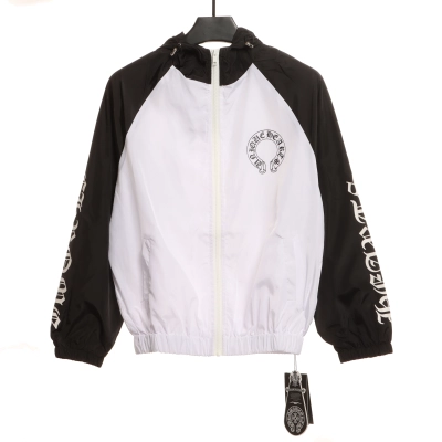 Coco Shoes Chrome Hearts Logo Thin Jacket Black 01