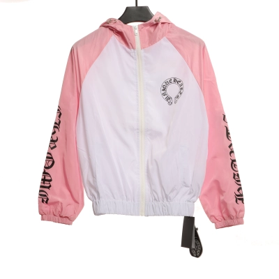 Coco Shoes Chrome Hearts Logo Thin Jacket Pink 01