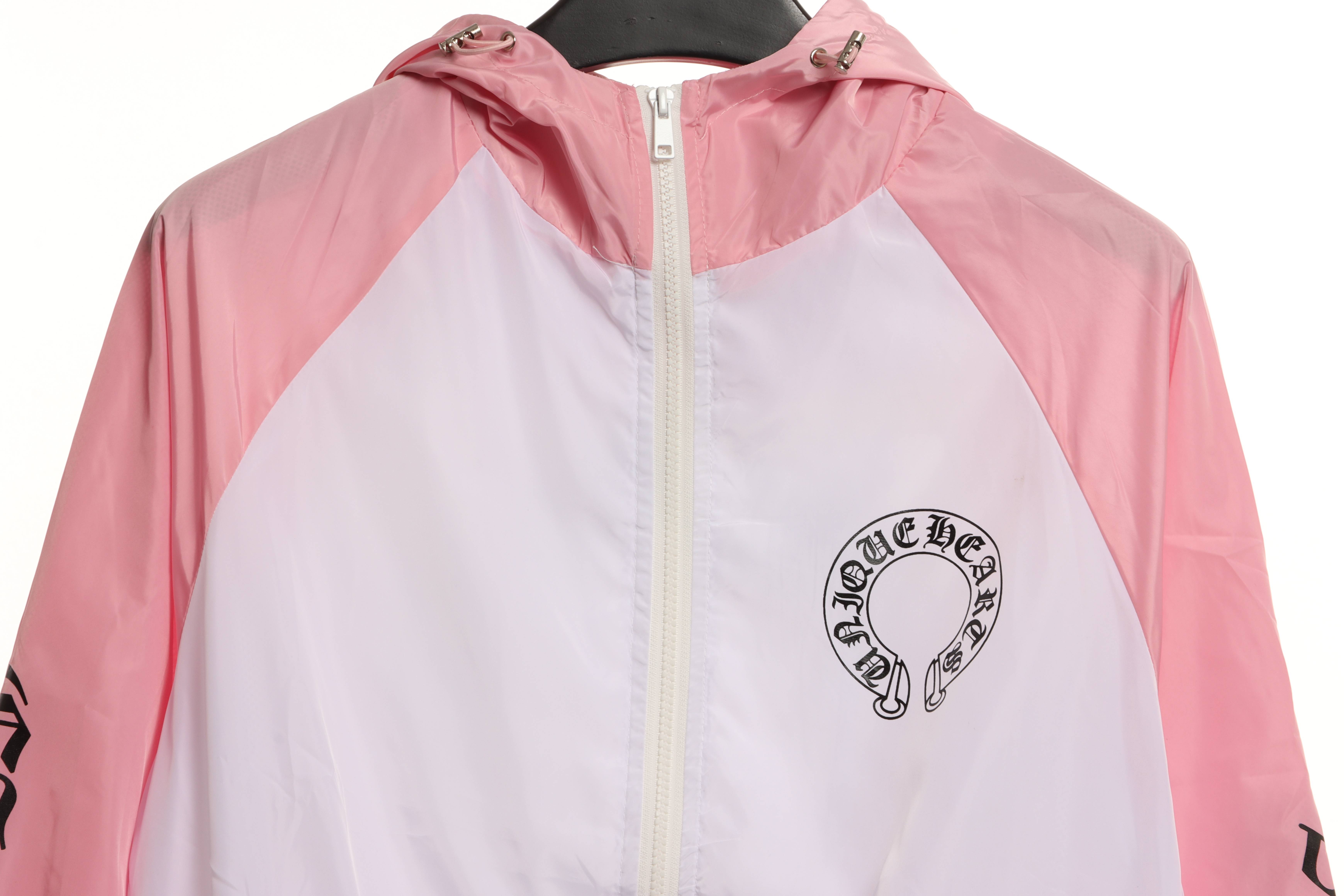 Coco Shoes Chrome Hearts Logo Thin Jacket Pink