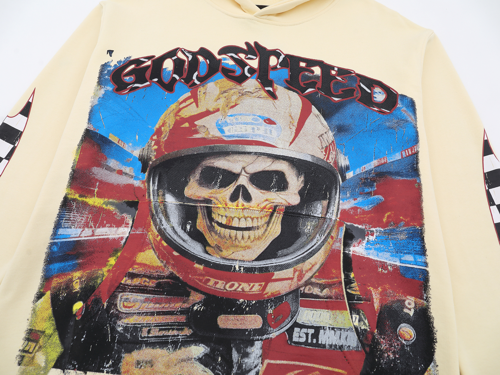 Godspeed Racer Goldie Hoodie Bone