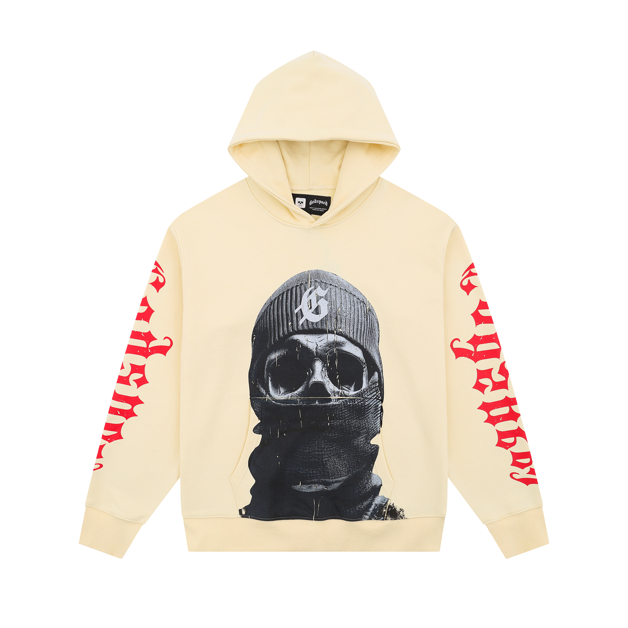 Godspeed Balaclava Szn Hoodie Bone 