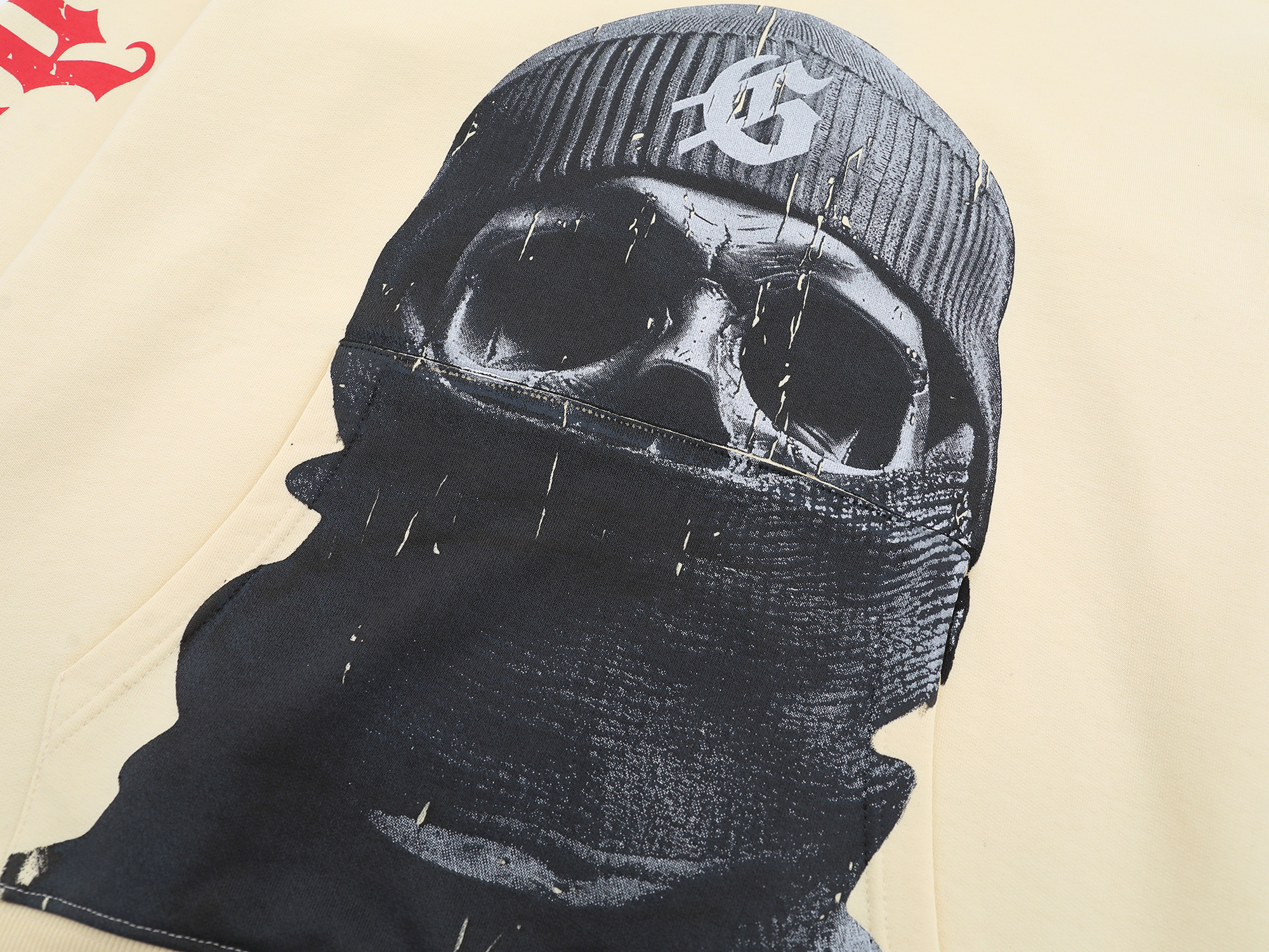 Godspeed Balaclava Szn Hoodie Bone 