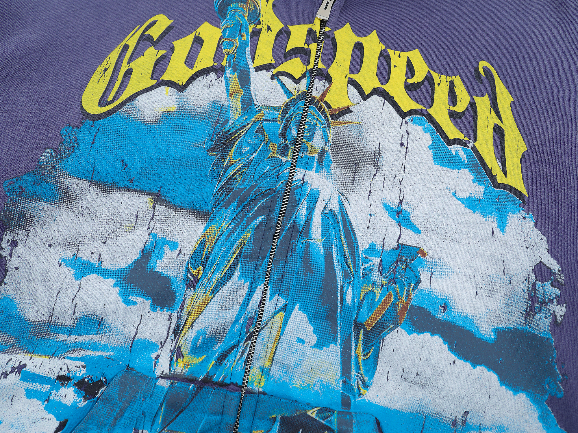 Coco Shoes Godspeed Chrome Liberty Hoodie Navy Wash 