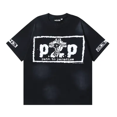 Hellstar P2P T-Shirt Black FW24  01
