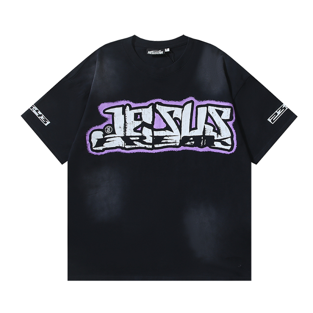 Hellstar Jesus Freak T-Shirt Black 