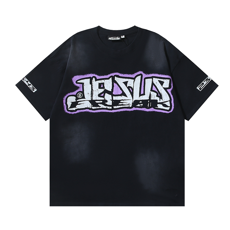 Hellstar Jesus Freak T-Shirt Black 
