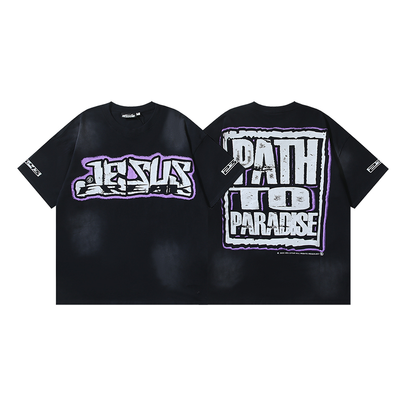 Coco Shoes Hellstar Jesus Freak T-Shirt Black 