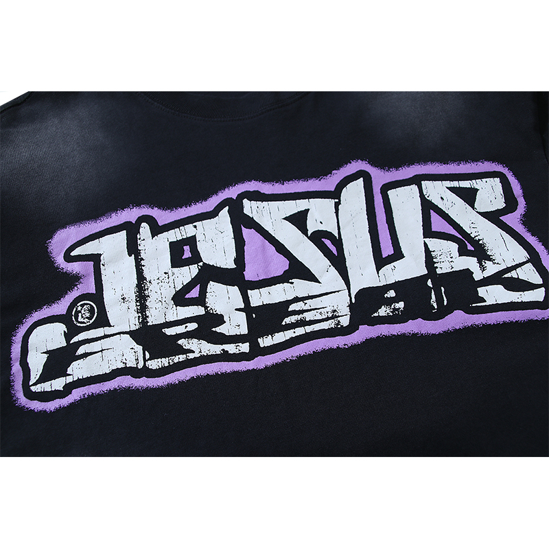 Hellstar Jesus Freak T-Shirt Black 