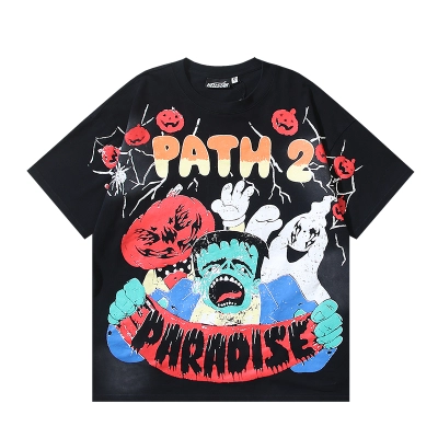 Hellstar Spooky Character T-Shirt Black  01