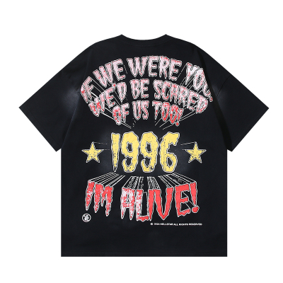 Hellstar Spooky Character T-Shirt Black  02