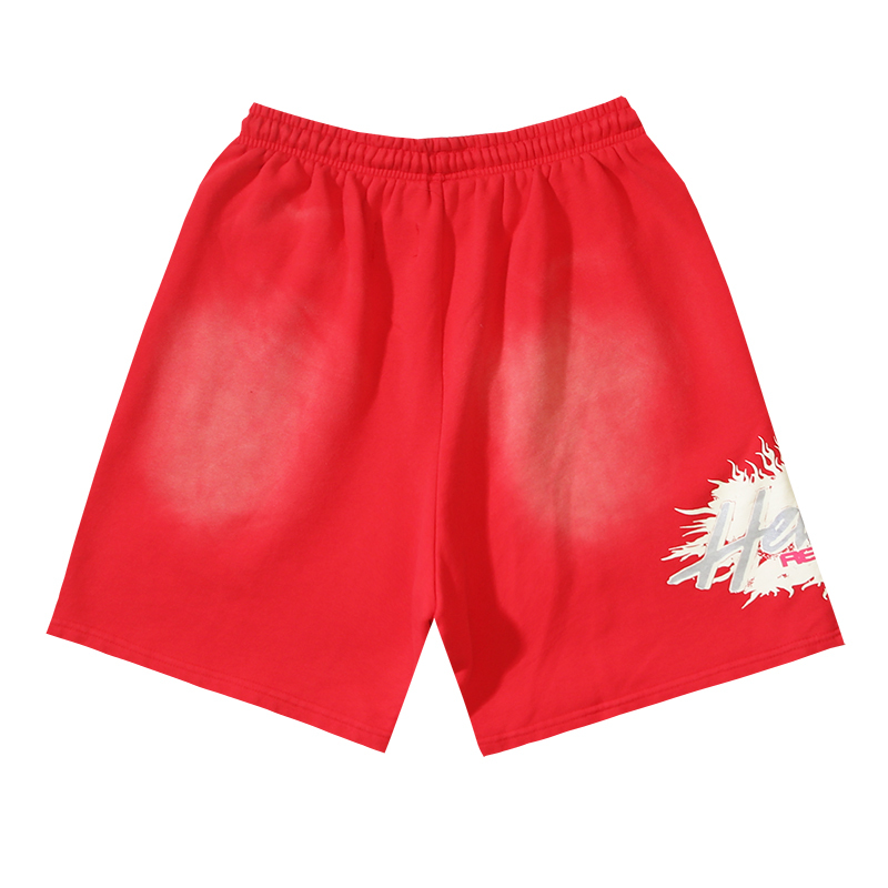 Hellstar Records Shorts #778 White/Black/Red 
