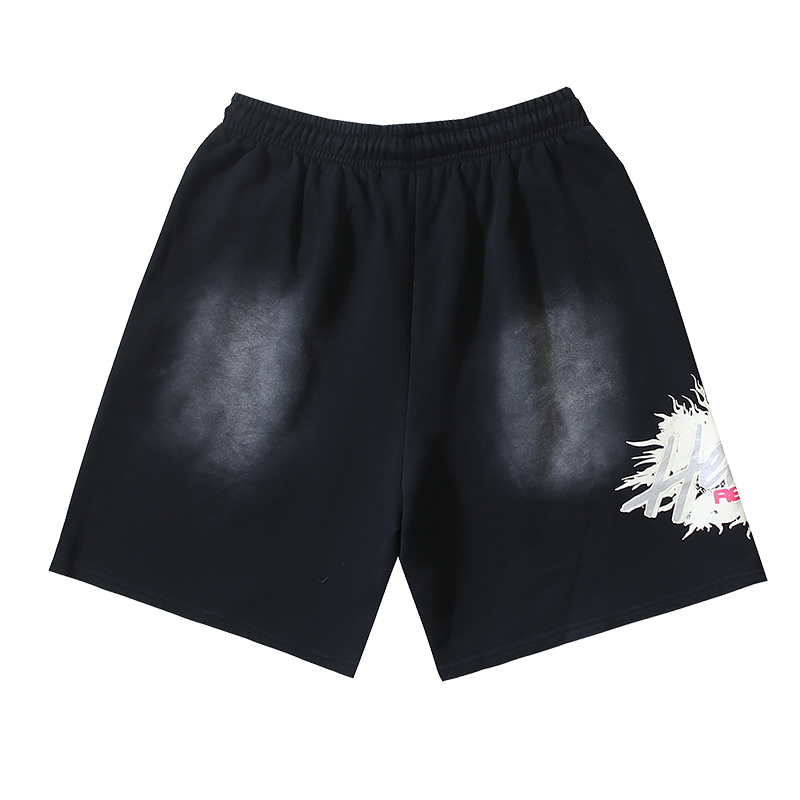 Hellstar Records Shorts #778 White/Black/Red 