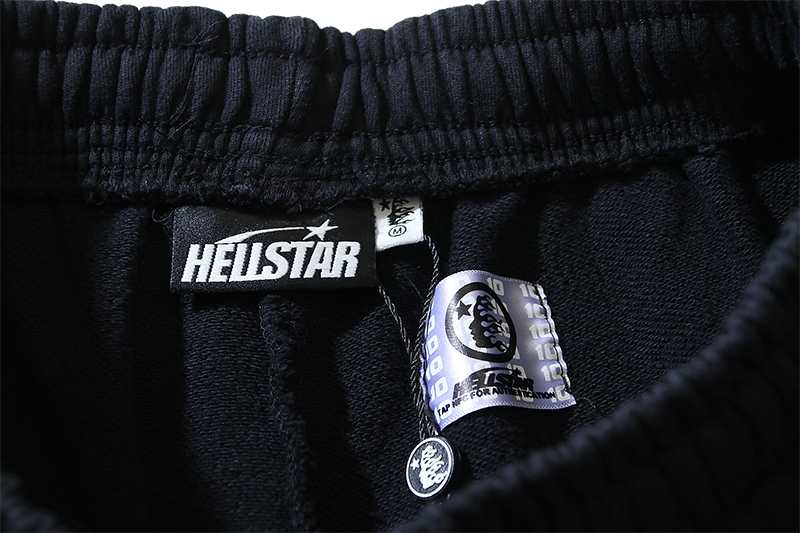 Hellstar Records Shorts #778 White/Black/Red 