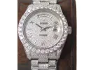 Rolex Day-Date II Presidential VVS Diamond Watch