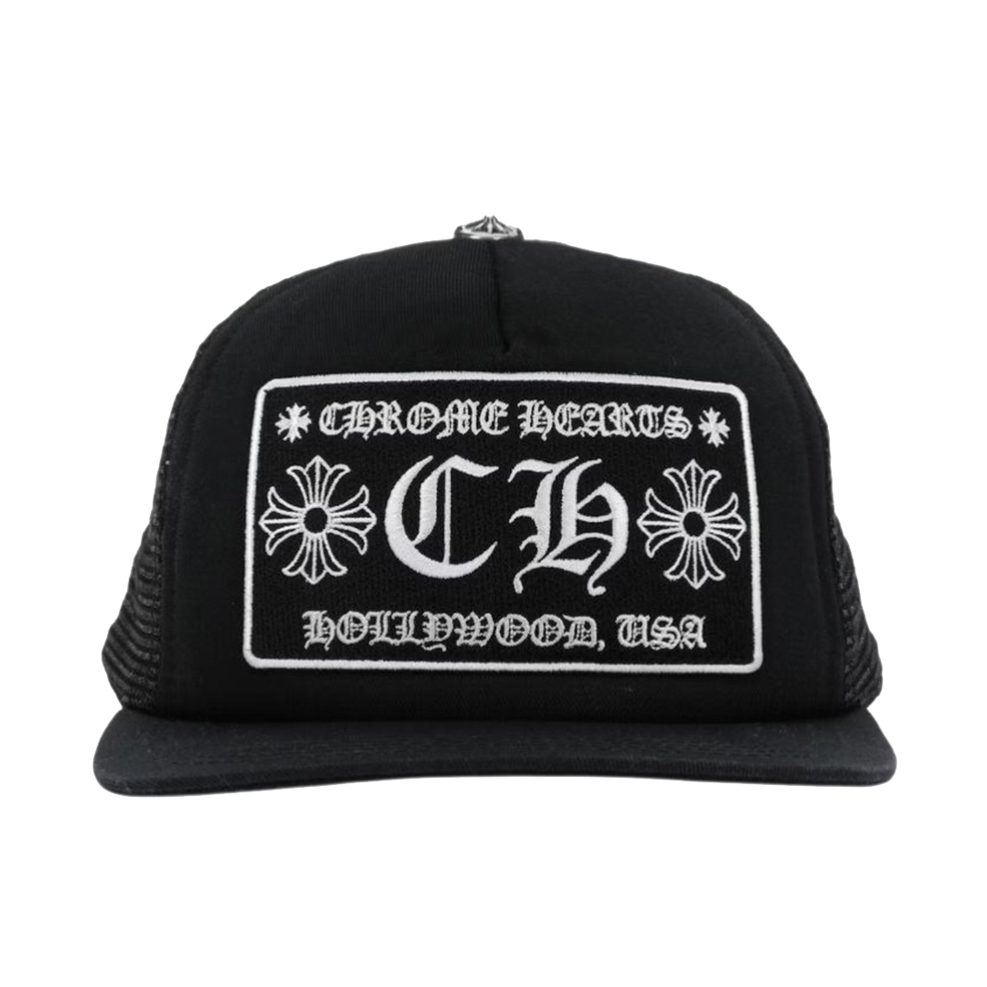 Coco Shoes Chrome Hearts CH Las Vegas Trucker Hat Black ch1254